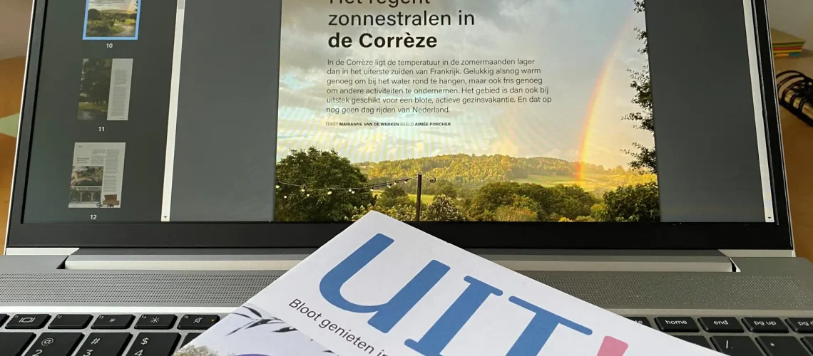 Foto artikel NFN - Het regent zonnestralen in de Corrèze